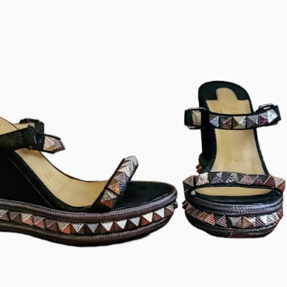 Christian Louboutin: Cataclou 140:  Size 34 - Picture 2 of 8